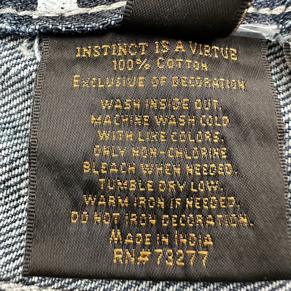 VTG Y2K Helix‎ Slim Boot Cut Jeans Men 34x30 Blue Medium Wash Denim Skate Grunge